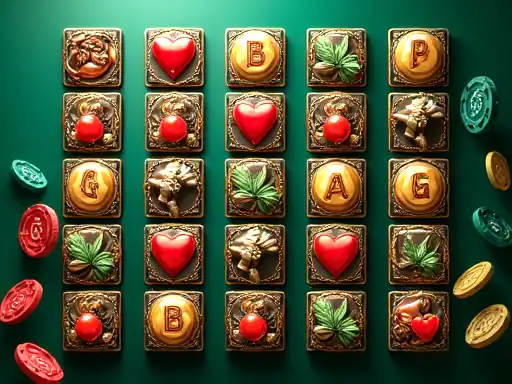 BSB007 Casino game catalogue and slot grid interface